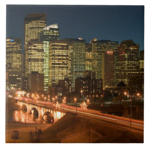 Kanada, Alberta, Calgary: Zentrum von Calgary, Fliese
