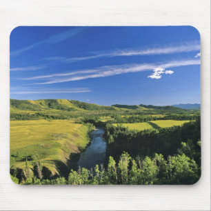 Kanada, Alberta, Der Highwood River entlang der Mousepad