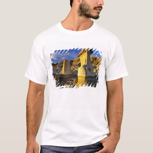Kanada, Alberta, Drumheller. Hoodoos. T-Shirt (Vorderseite)