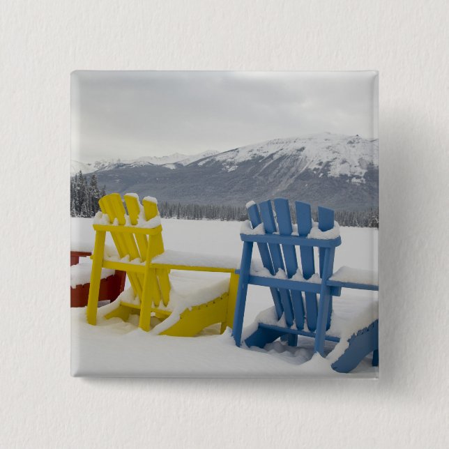 Kanada, Alberta, Jasper, Jasper NP. Fairmont Button (Vorderseite)