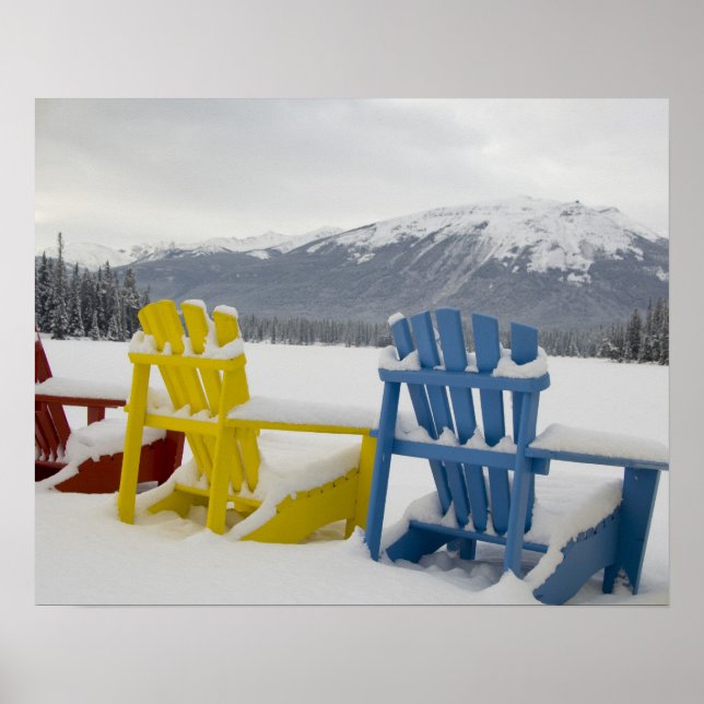 Kanada, Alberta, Jasper, Jasper NP. Fairmont Poster (Vorne)