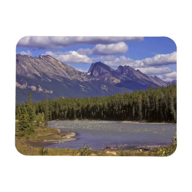 Kanada, Alberta, Jasper National Park. Groß Magnet (Horizontal)
