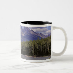 Kanada, Alberta, Jasper National Park.Groß Zweifarbige Tasse