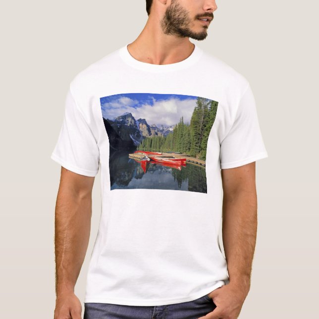 Kanada, Alberta, Moraine Lake. Der Glanz T-Shirt (Vorderseite)