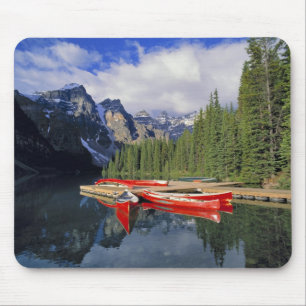 Kanada, Alberta, Moraine Lake. Die glatte Mousepad