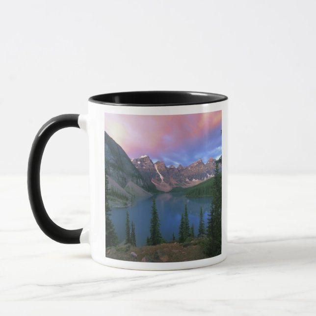 Kanada, Alberta, Moraine-See in Dawn, Banff Tasse (Links)
