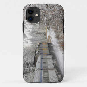 Kanada, Alberta. VIA Rail-Schneezug zwischen Case-Mate iPhone Hülle