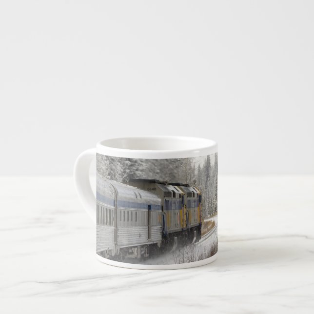 Kanada, Alberta. VIA Schienennetz Espressotasse (Vorderseite Links)