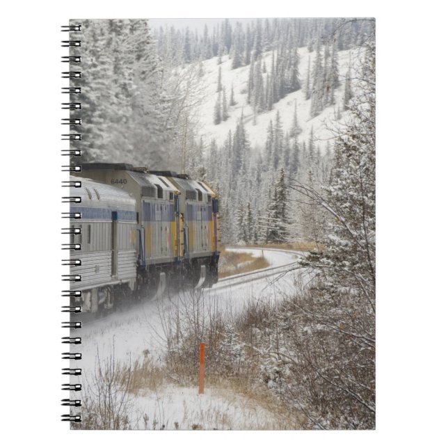 Kanada, Alberta. VIA Schienennetz Notizblock (Vorderseite)
