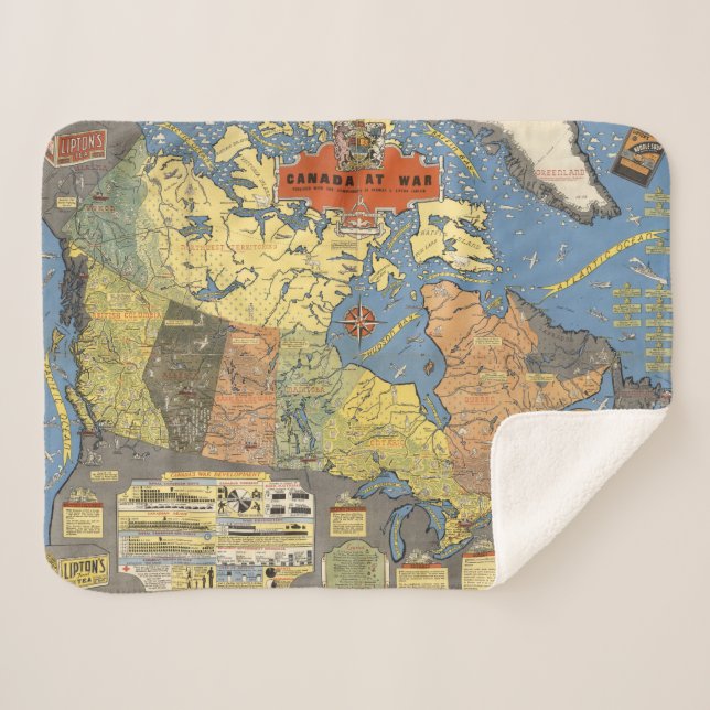 Kanada am Krieg Sherpadecke (Vorderseite (Horizontal))