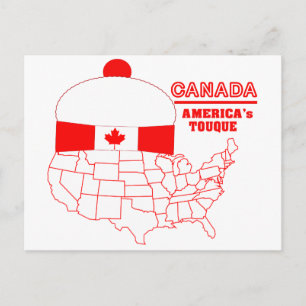 Kanada - Amerikas Coole Tuque Postkarte