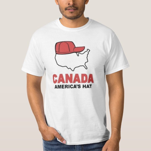 KANADA: AMERIKAS HUT T-Shirt (Vorderseite)