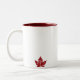 Kanada-Andenken-Kaffeetasse-coole Kanada-Tassen u. Zweifarbige Tasse (Links)