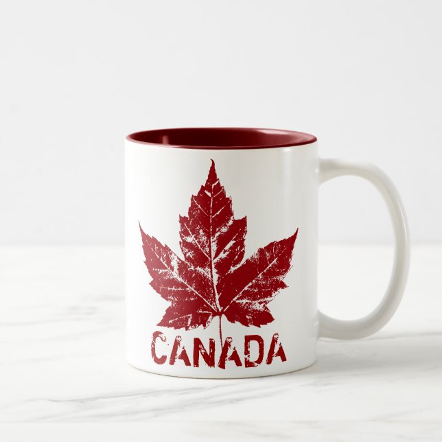 Kanada-Andenken-Kaffeetasse-coole Kanada-Tassen u. Zweifarbige Tasse (Rechts)