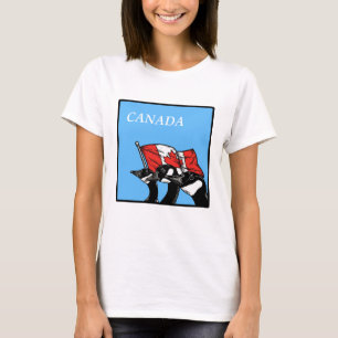 Kanada Angry Patriotic Fighting Strong Canadian T-Shirt
