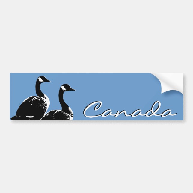 Kanada Autoaufkleber Kanada Gänseaufkleber (Vorne)