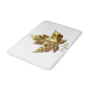 Kanada Badematte Gold Benutzerdefiniertes Kanada S
