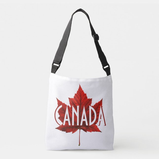 Kanada Bags Canada Souvenir Tragetaschen Tragetaschen Mit Langen Trägern (Vorderseite)
