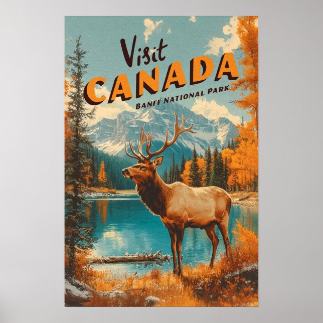 Kanada Banff Nationalpark Poster (Vorne)