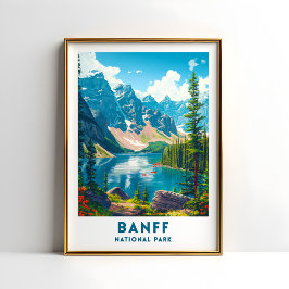 Kanada Banff Nationalpark Poster