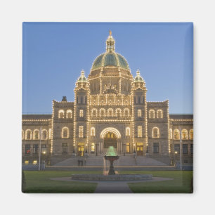 Kanada, BC, Victoria, BC Legislature Gebäude am Magnet