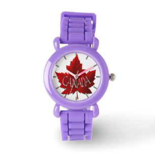 Kanada Beobachten Kanada Maple Leaf Souvenir Wrist Armbanduhr
