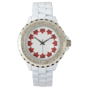 Kanada Beobachten Kanada Maple Leaf Souvenir Wrist Armbanduhr