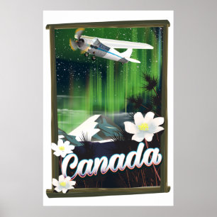 Kanada Berg Reiseplakat Poster