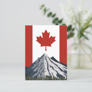 Kanada Berg Reiseplakat Postkarte