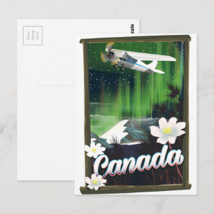 Kanada Berg Reiseplakat Postkarte