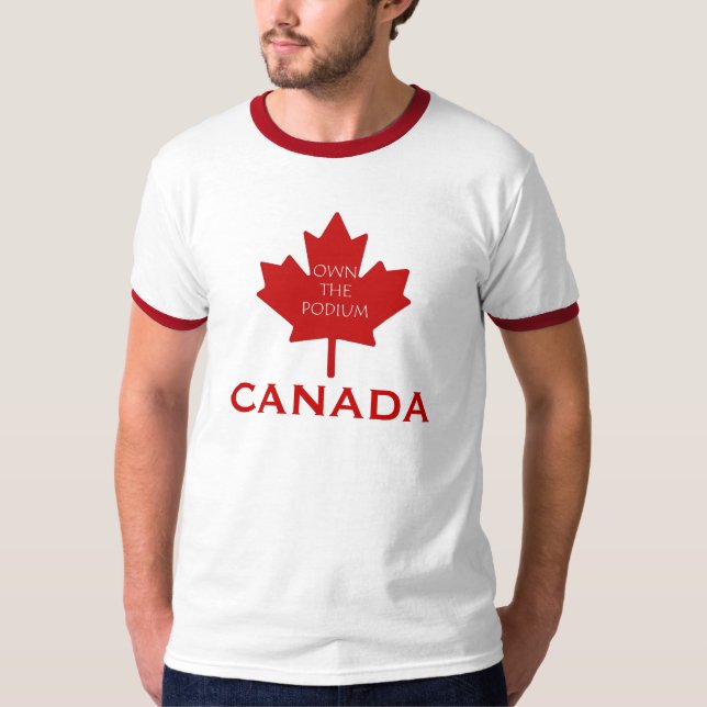 Kanada besitzen das Podium2 T-Shirt (Vorderseite)