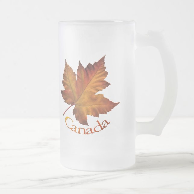 Kanada Bier Tasse Herbst Kanada Souvenirbrille (Rechts)