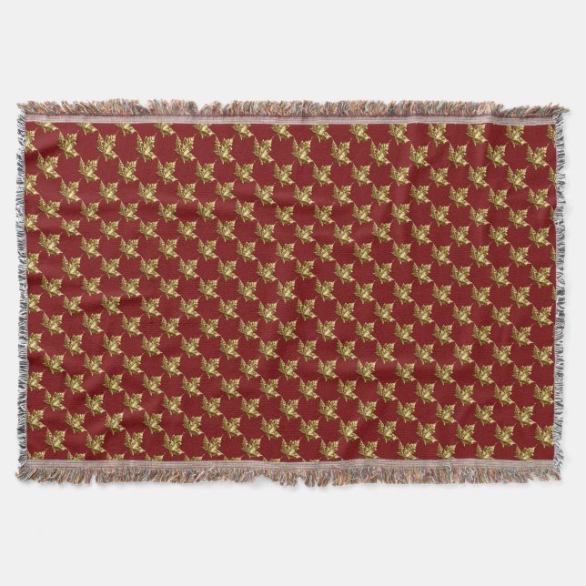 Kanada Blanket Kanada Gold Medaille Souvenir Throw Decke (Vorderseite)