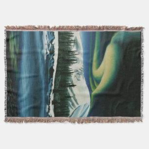 Kanada Blanket Yukon Landscape Souvenir Throw Decke