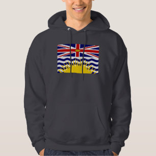 Kanada-Britisch-Columbia-Flagge Hoodie