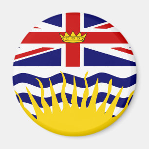 Kanada-Britisch-Columbia-Flagge Magnet