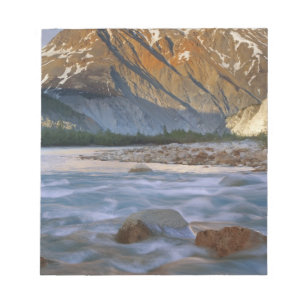 Kanada, British Columbia, Alsek-Flusstal. Notizblock