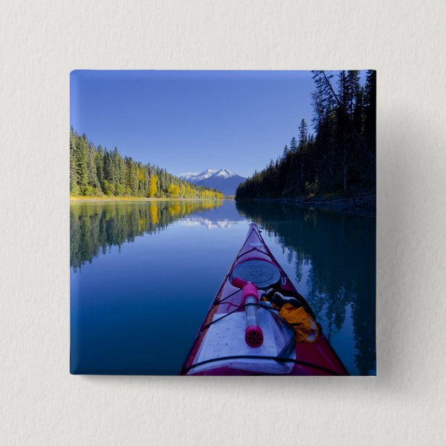 Kanada, British Columbia, Bowron-Seen Button (Vorderseite)