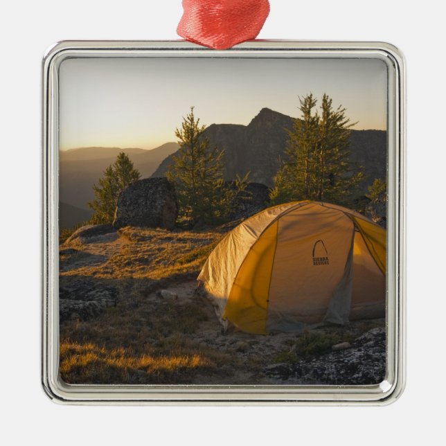 Kanada, British Columbia, Cathedral Provincial Silbernes Ornament (Vorne)