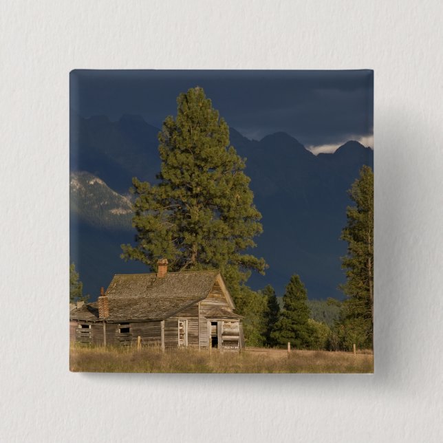 Kanada, British Columbia, Kootenay Rockies, Button (Vorderseite)