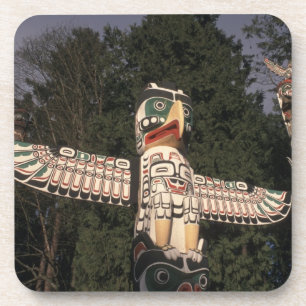 Kanada, British Columbia, Vancouver. Einheimisch Untersetzer
