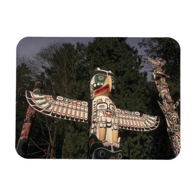 Kanada, British Columbia, Vancouver. Nativ Magnet (Horizontal)