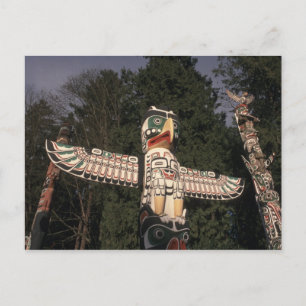 Kanada, British Columbia, Vancouver. Nativ Postkarte