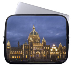 KANADA, British Columbia, Victoria. Abend, Laptopschutzhülle