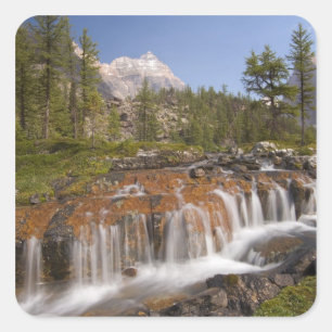 Kanada, British Columbia, Yoho-Nationalpark. 2 Quadratischer Aufkleber