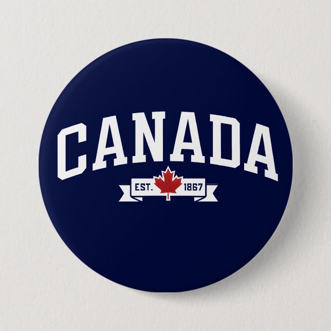 Kanada Button (Vorderseite)