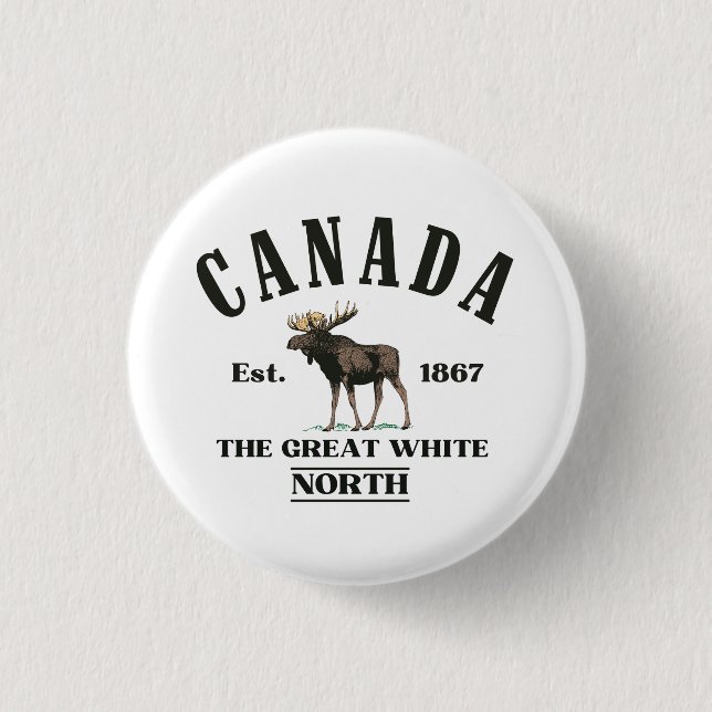 Kanada Button (Vorderseite)