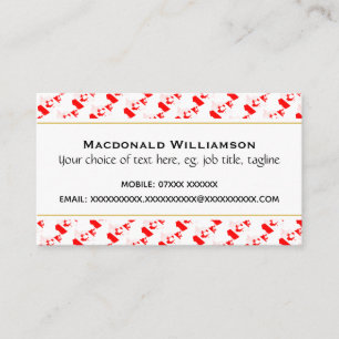 KANADA Christliche Schrift John 3:16 Visitenkarte