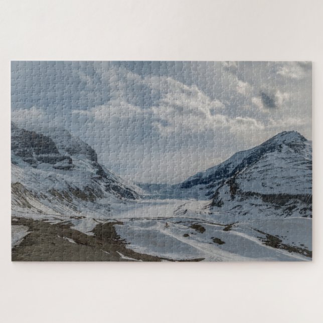 Kanada Columbia Icefield Panorama Puzzle (Horizontal)