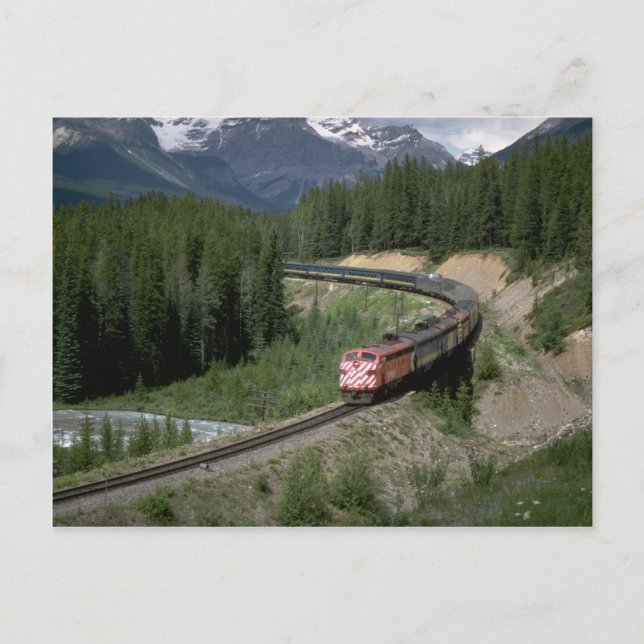 Kanada, CP Rail FP-7 Postkarte (Vorderseite)